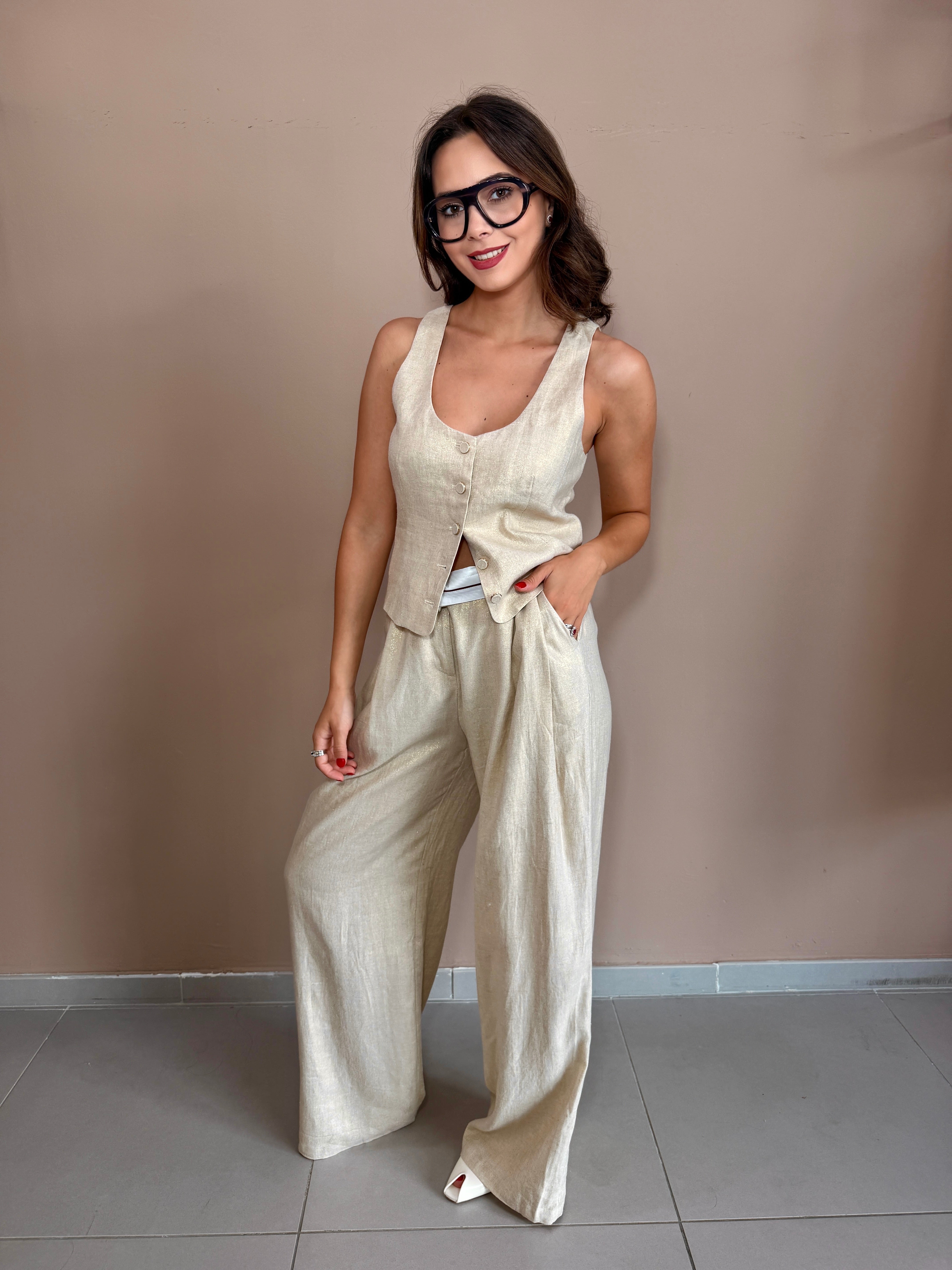 Pantalone Lurex