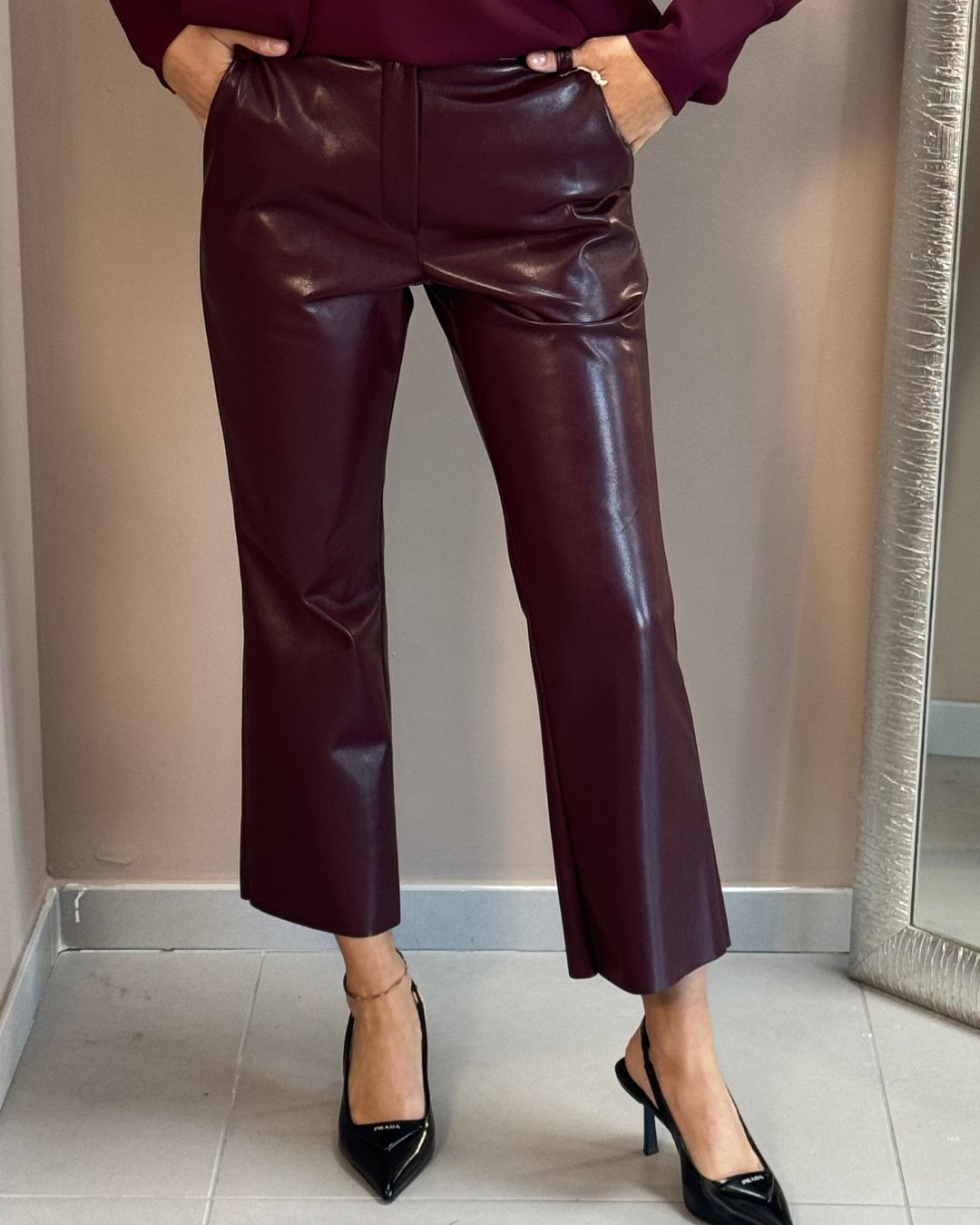 Pantalone Simil pelle