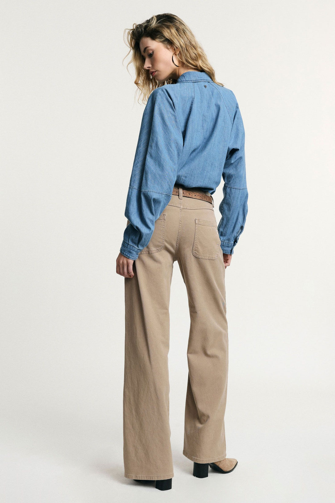 Jeans Camel| Wide Leg