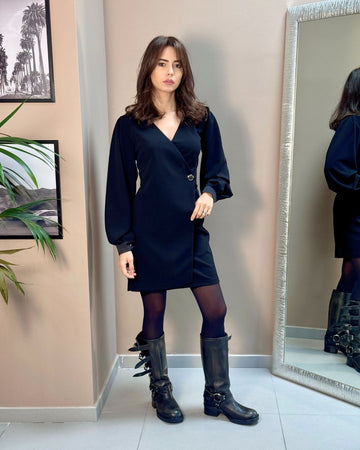 Mini Dress| Manica sbuffo