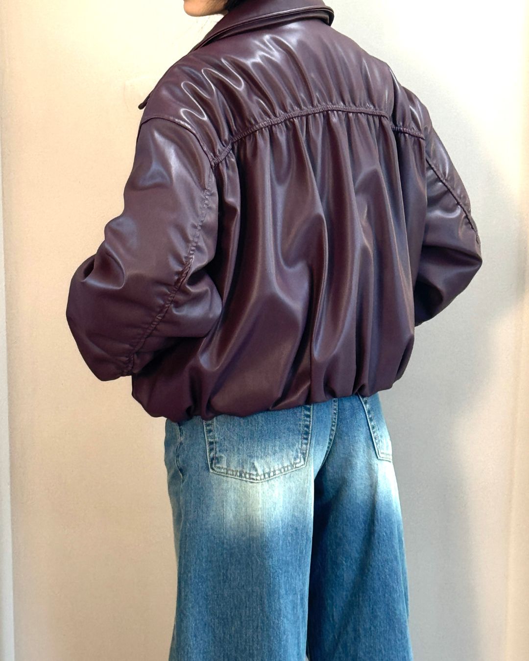 Bomber bordeaux