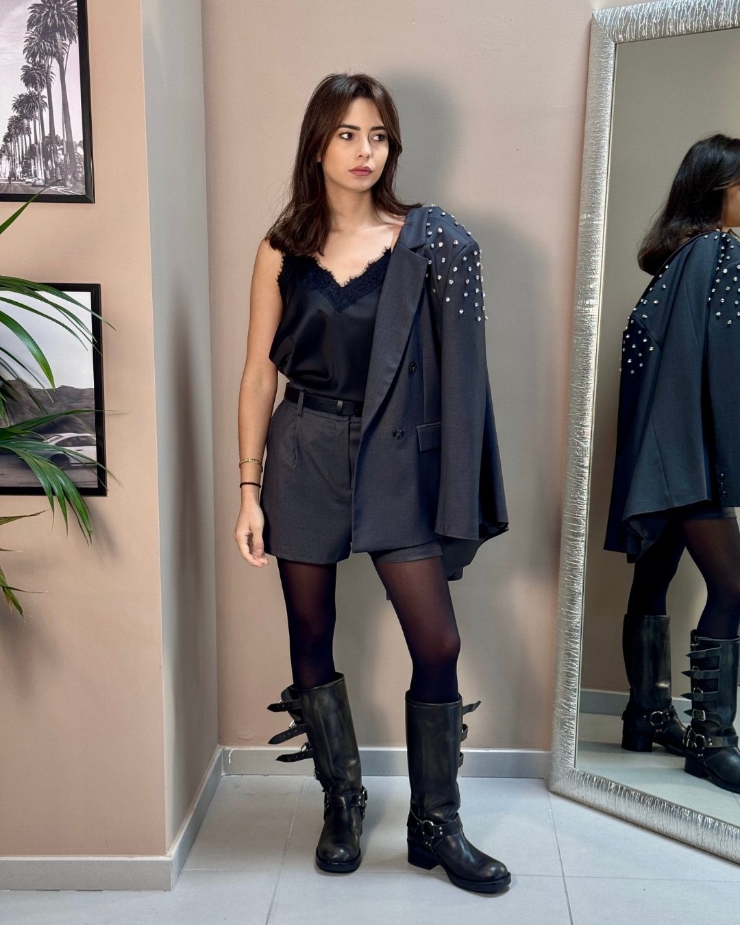 Pantaloncino| Antracite