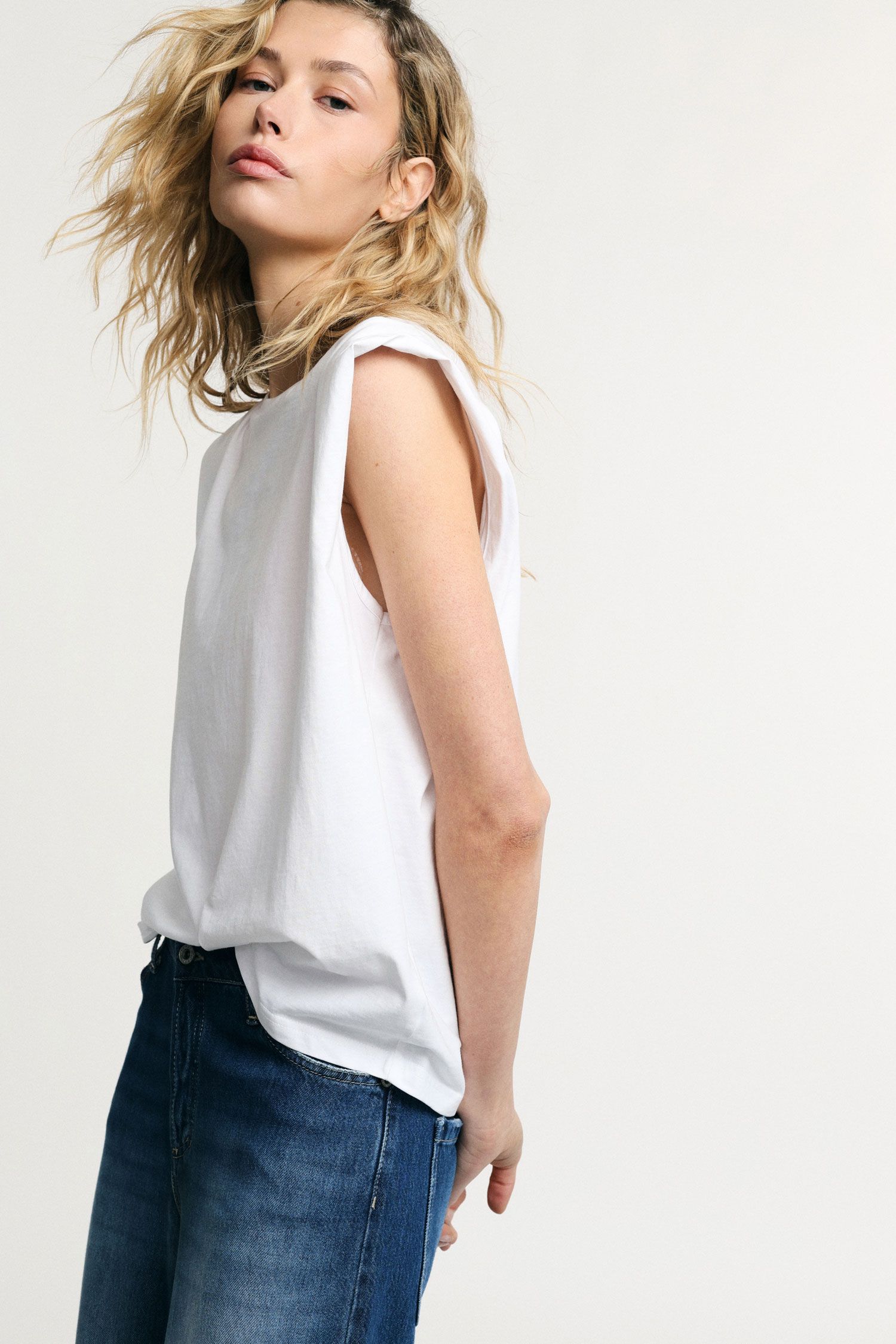 T-shirt Smanicata