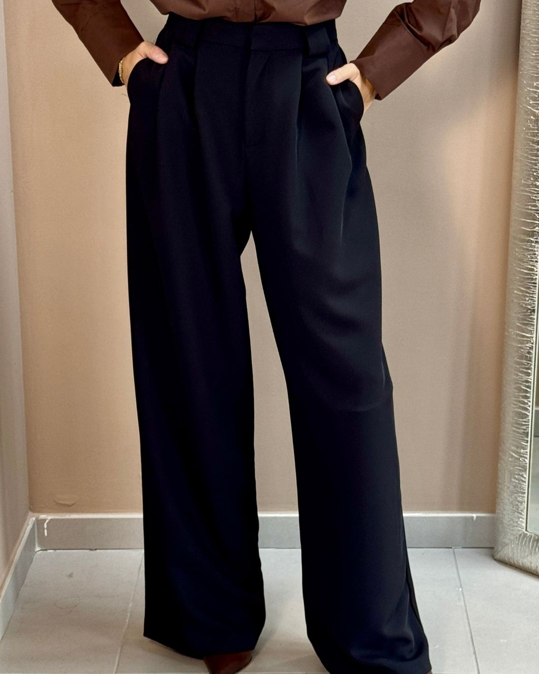 Pantalone Palazzo| Jersey