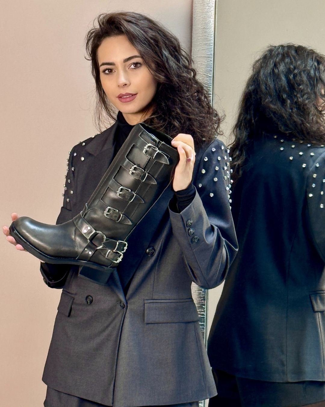 Biker Boots| Delavé