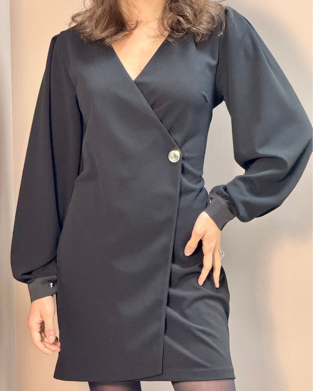 Mini Dress| Manica sbuffo