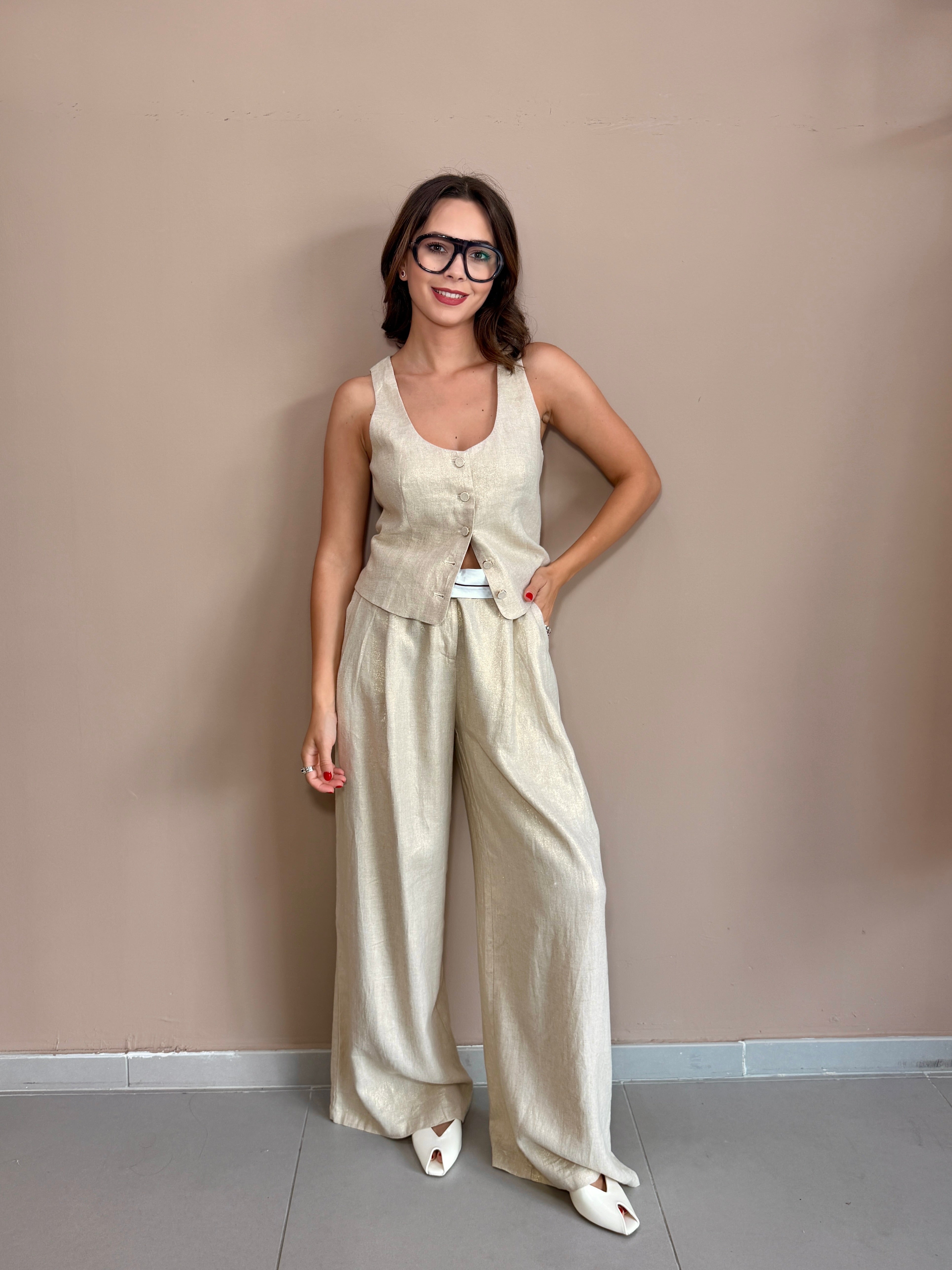 Pantalone Lurex
