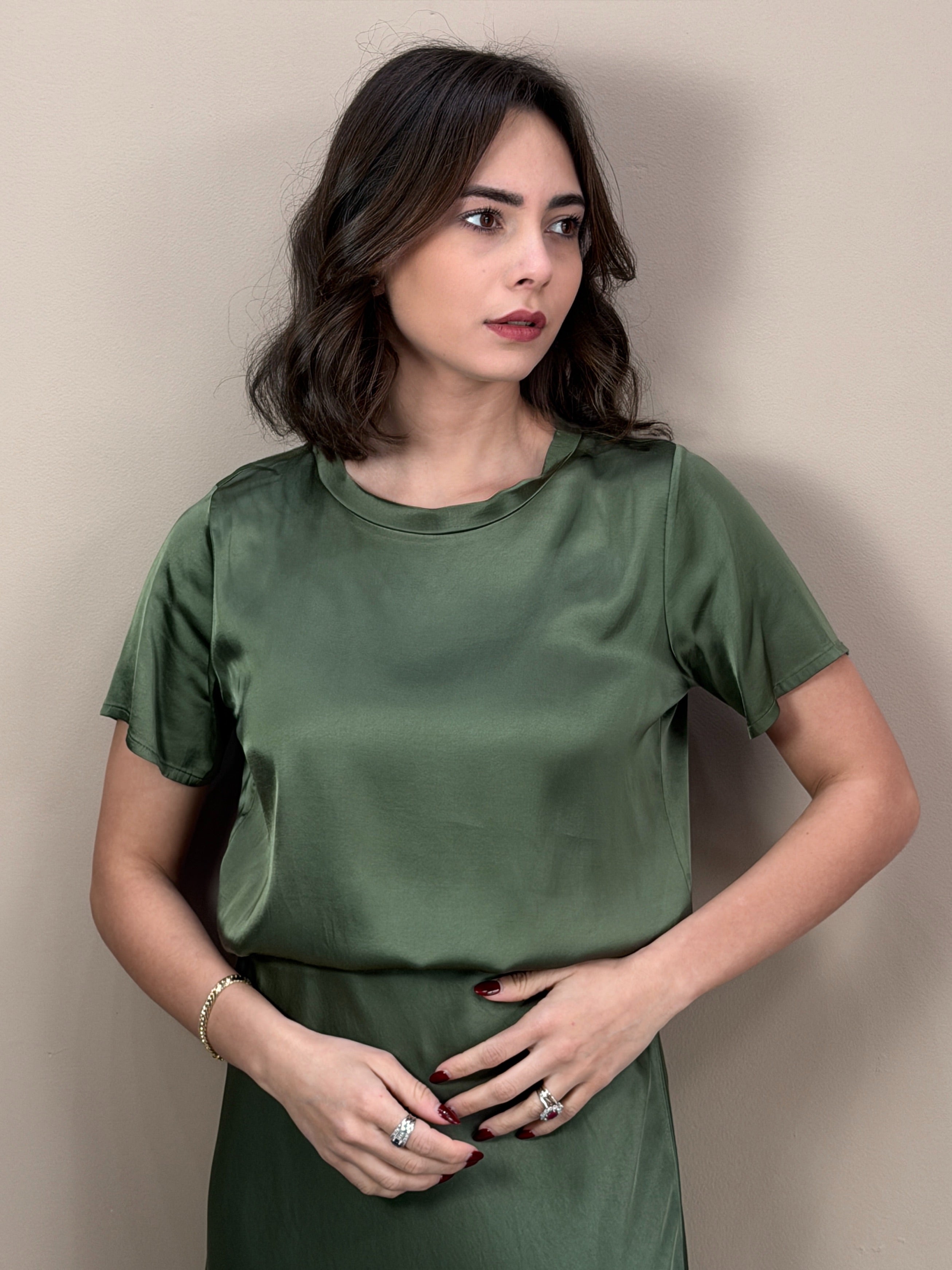 T-shirt Satin