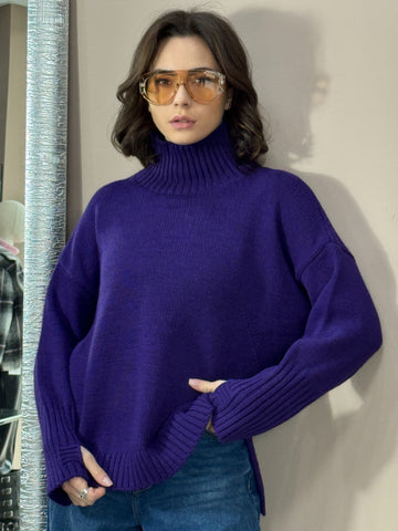 Maglione Viola