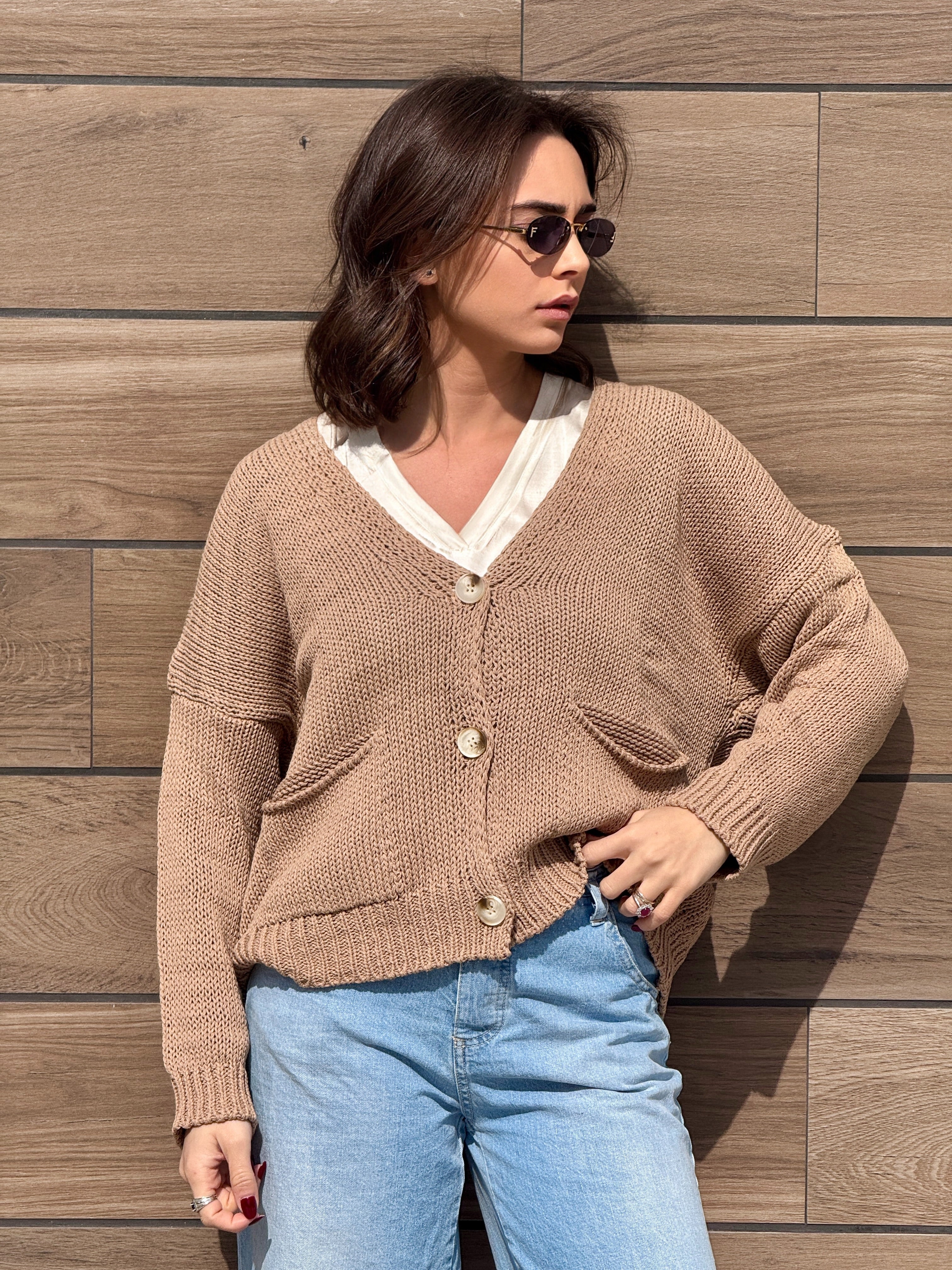 Cardigan Tasche| Susy Mix