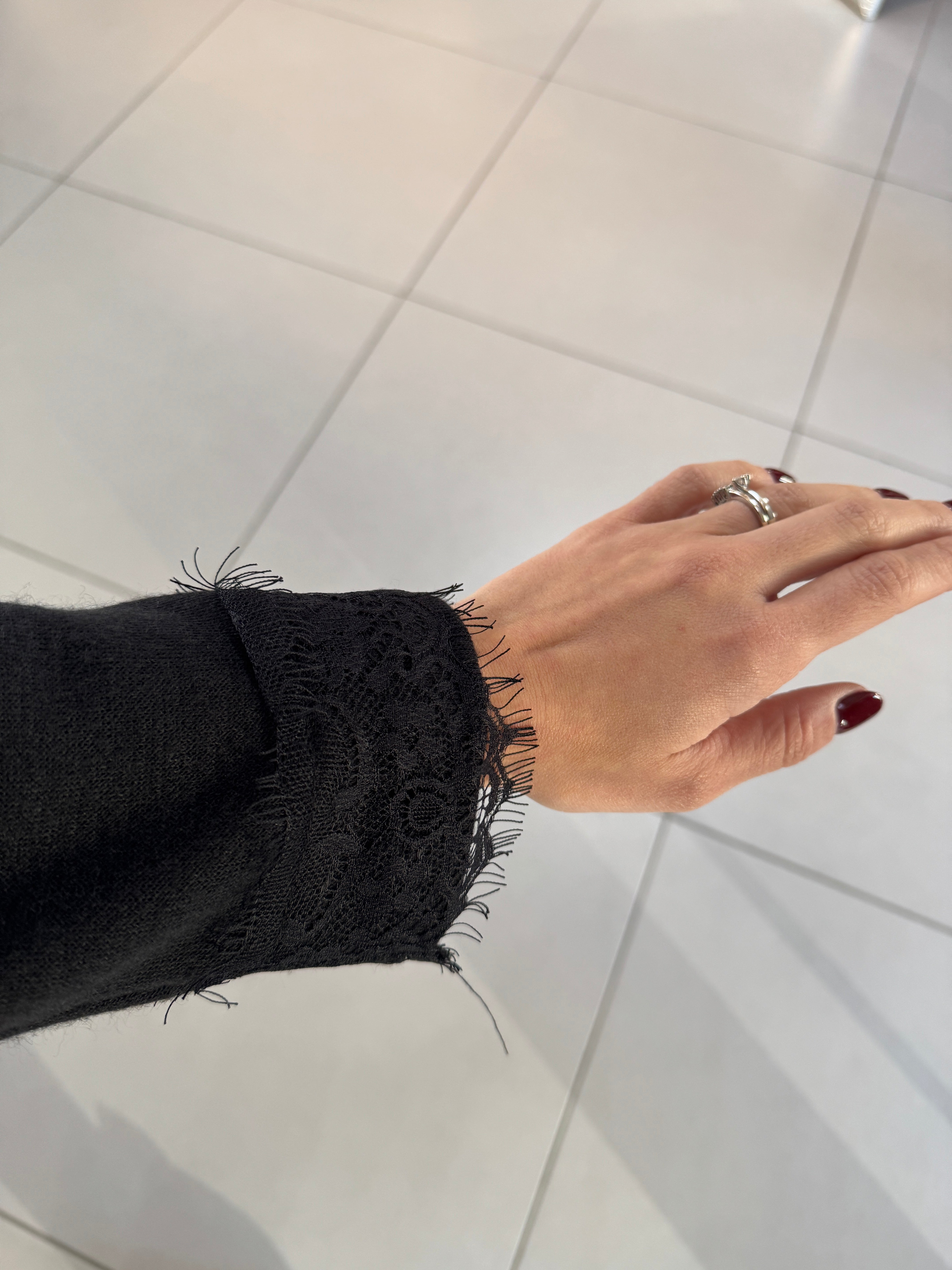 Maglia pizzo| Soft touch