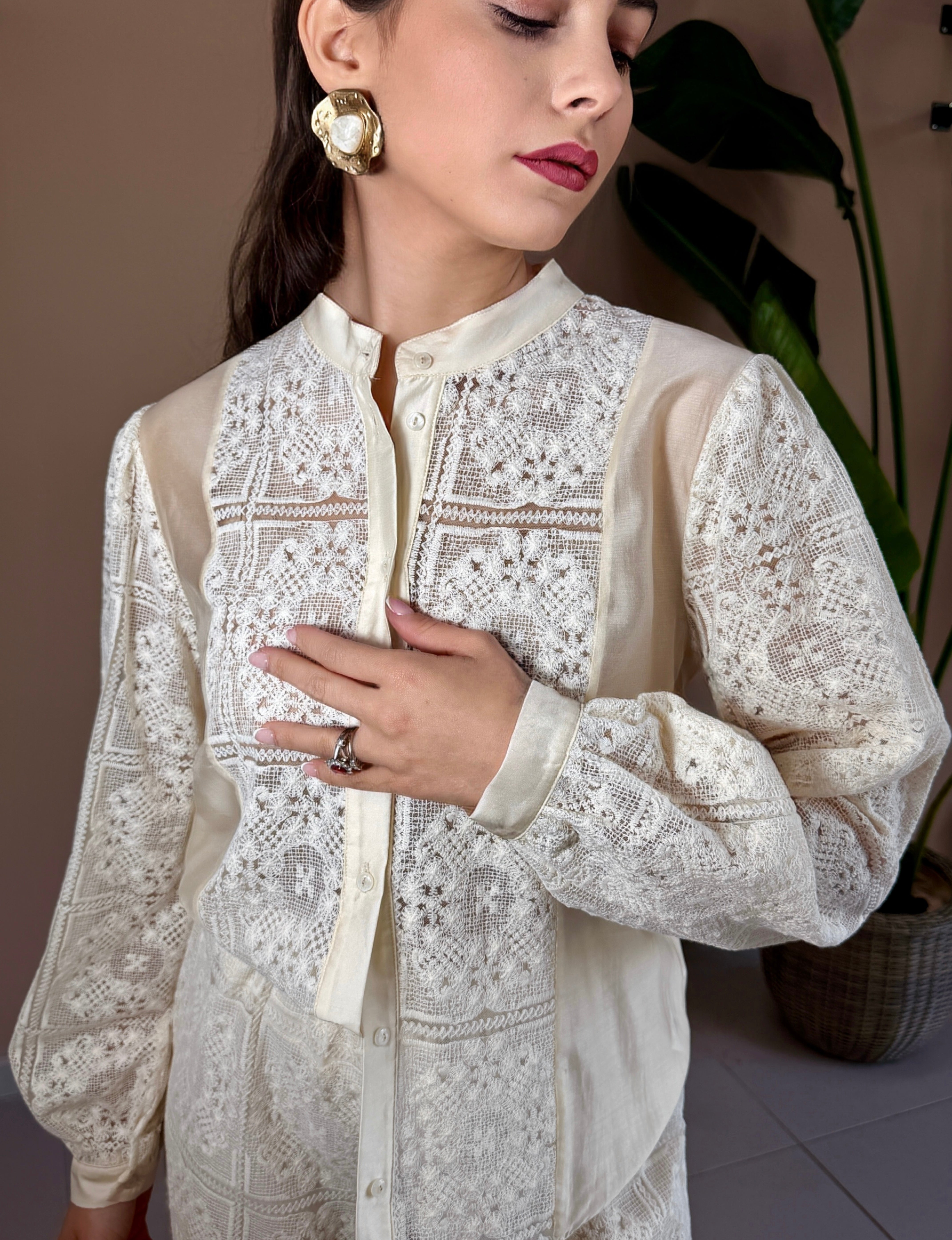 Camicia Pizzo