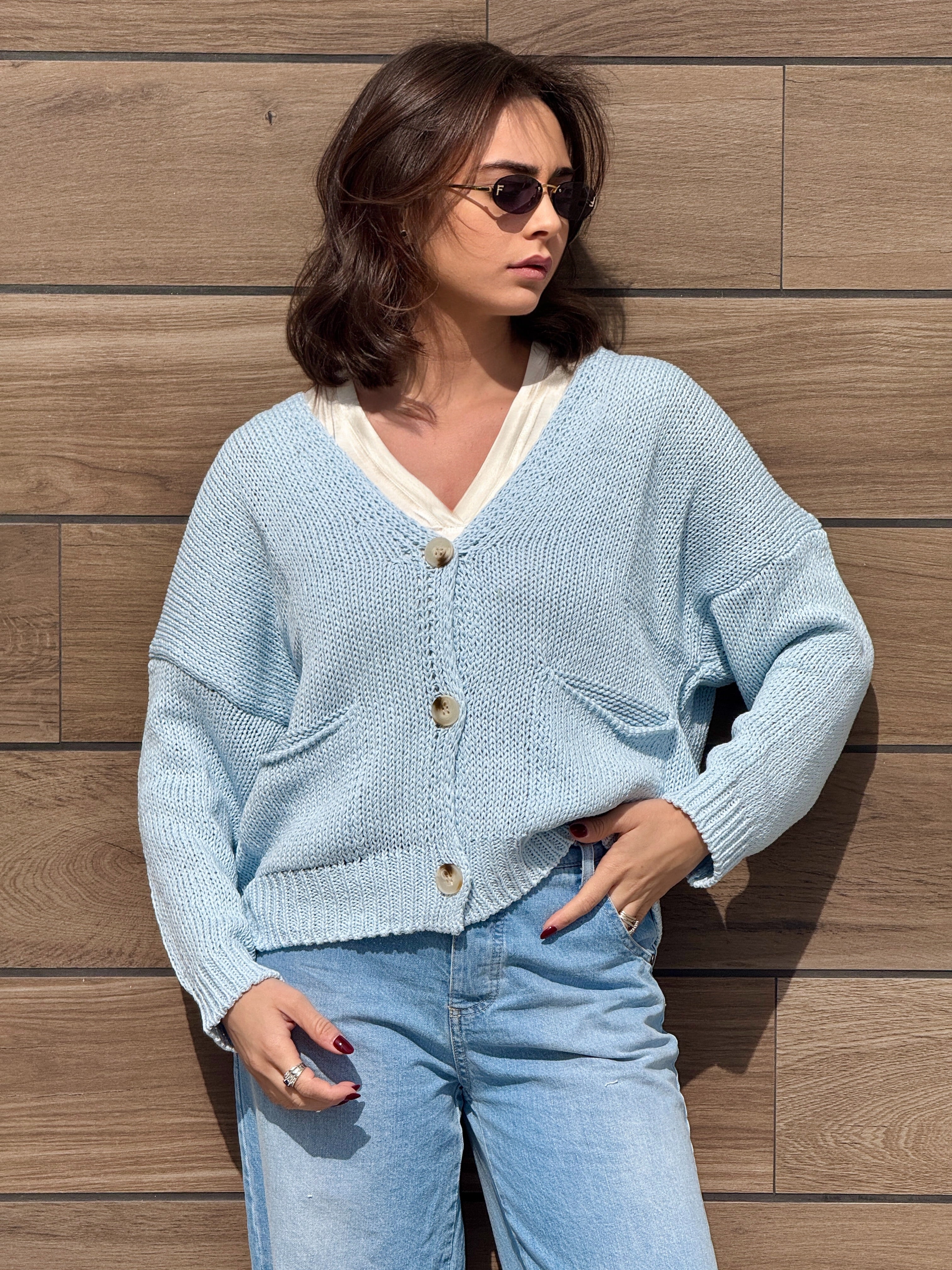 Cardigan Tasche| Susy Mix