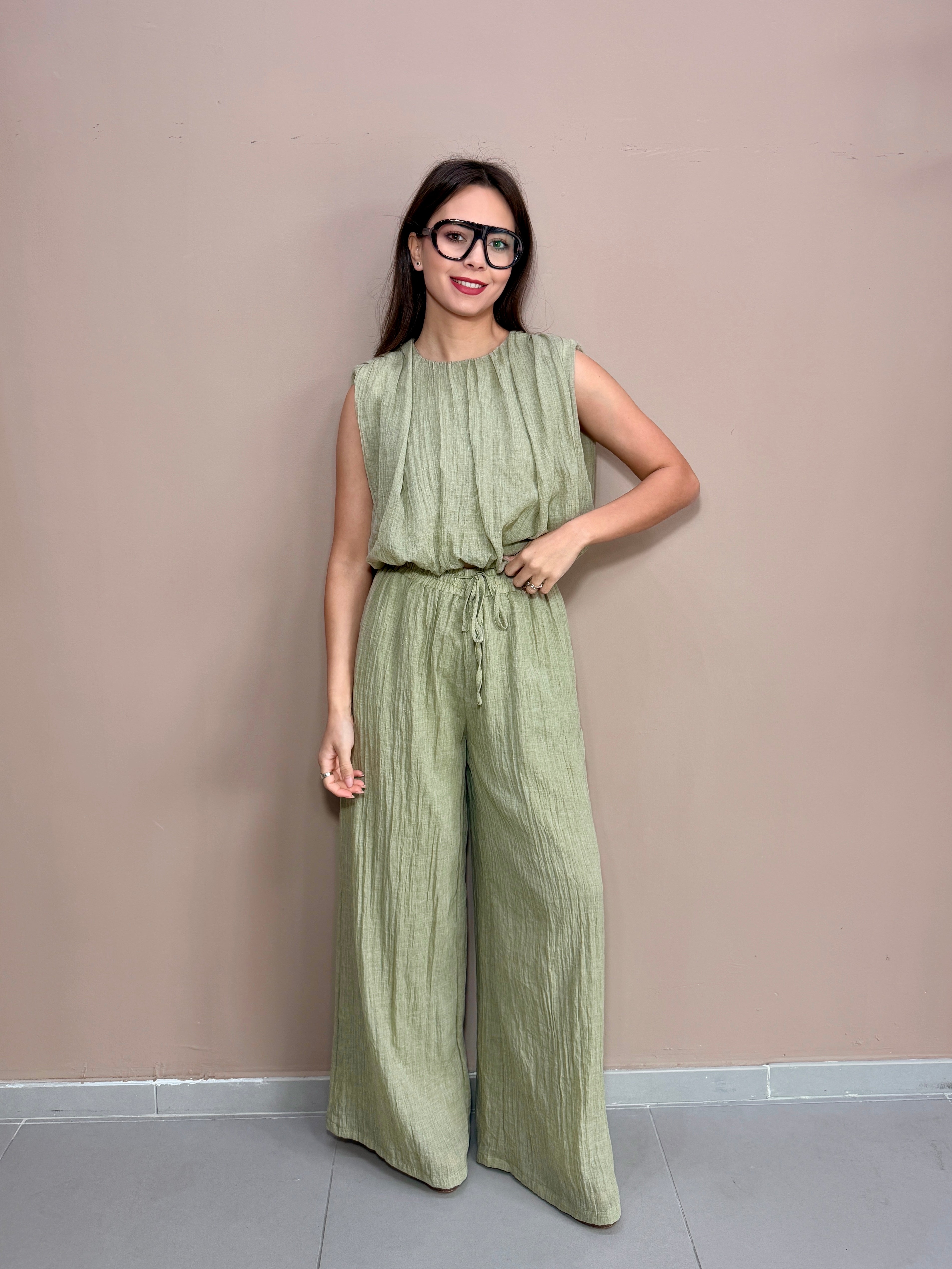 Pantalone Oliva| Philia Loft