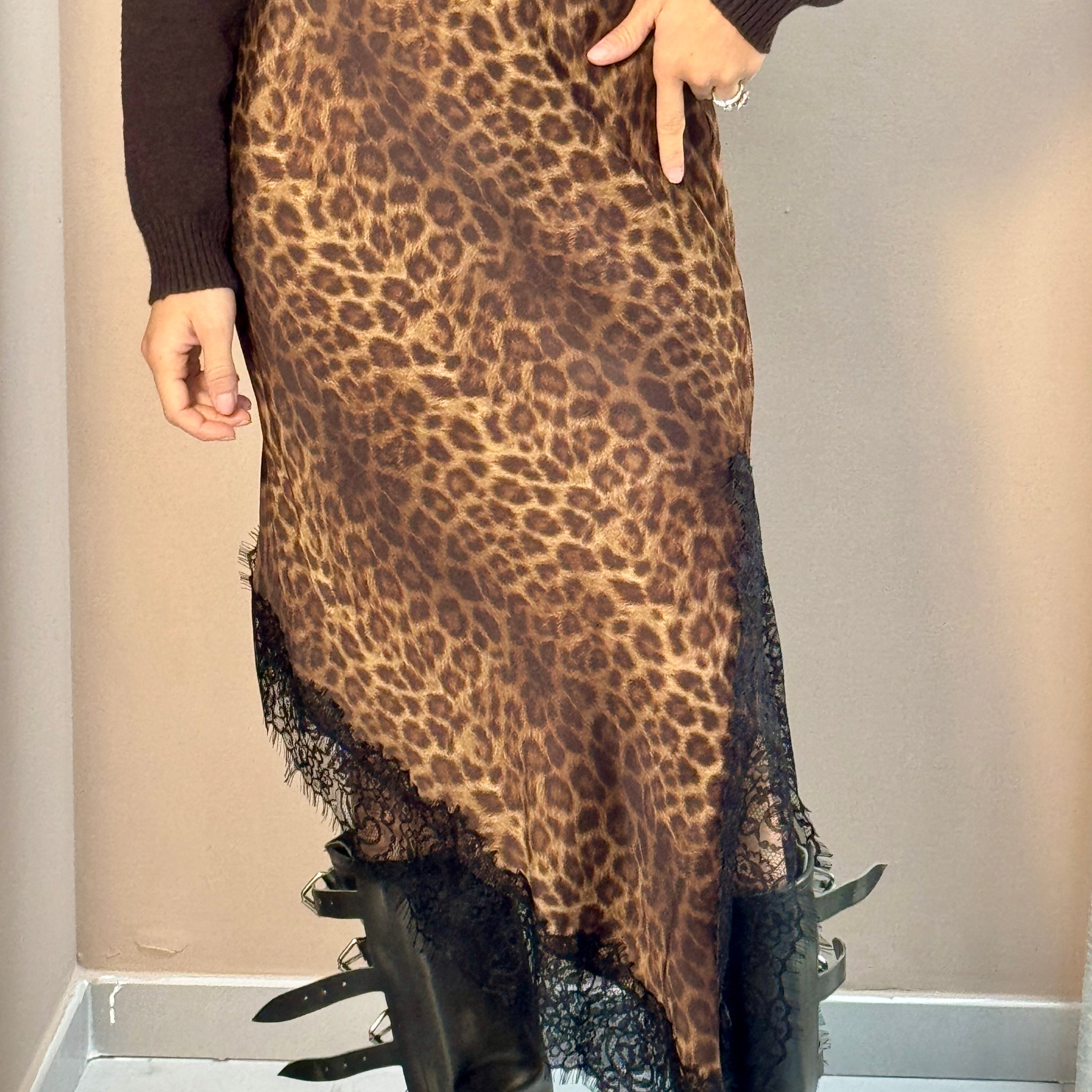 Gonna Pizzo | Lingerie Animal Print