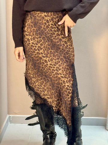 Gonna Pizzo | Lingerie Animal Print