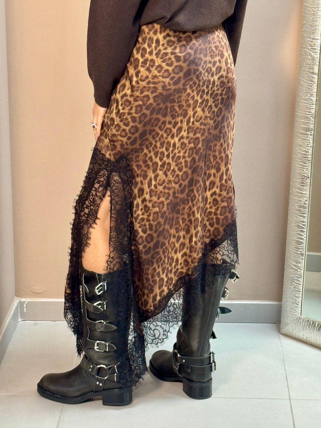 Gonna Pizzo | Lingerie Animal Print