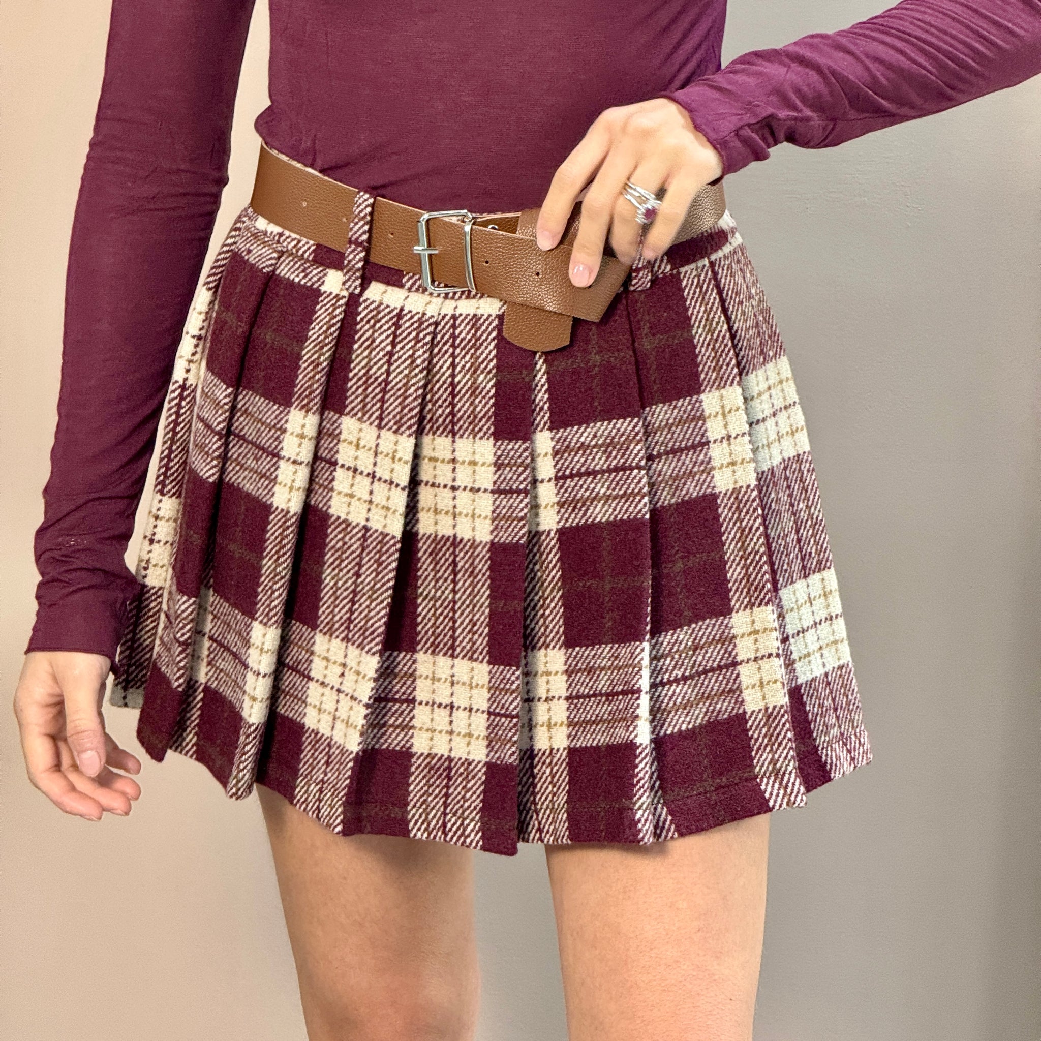 Gonna Pieghe | Check