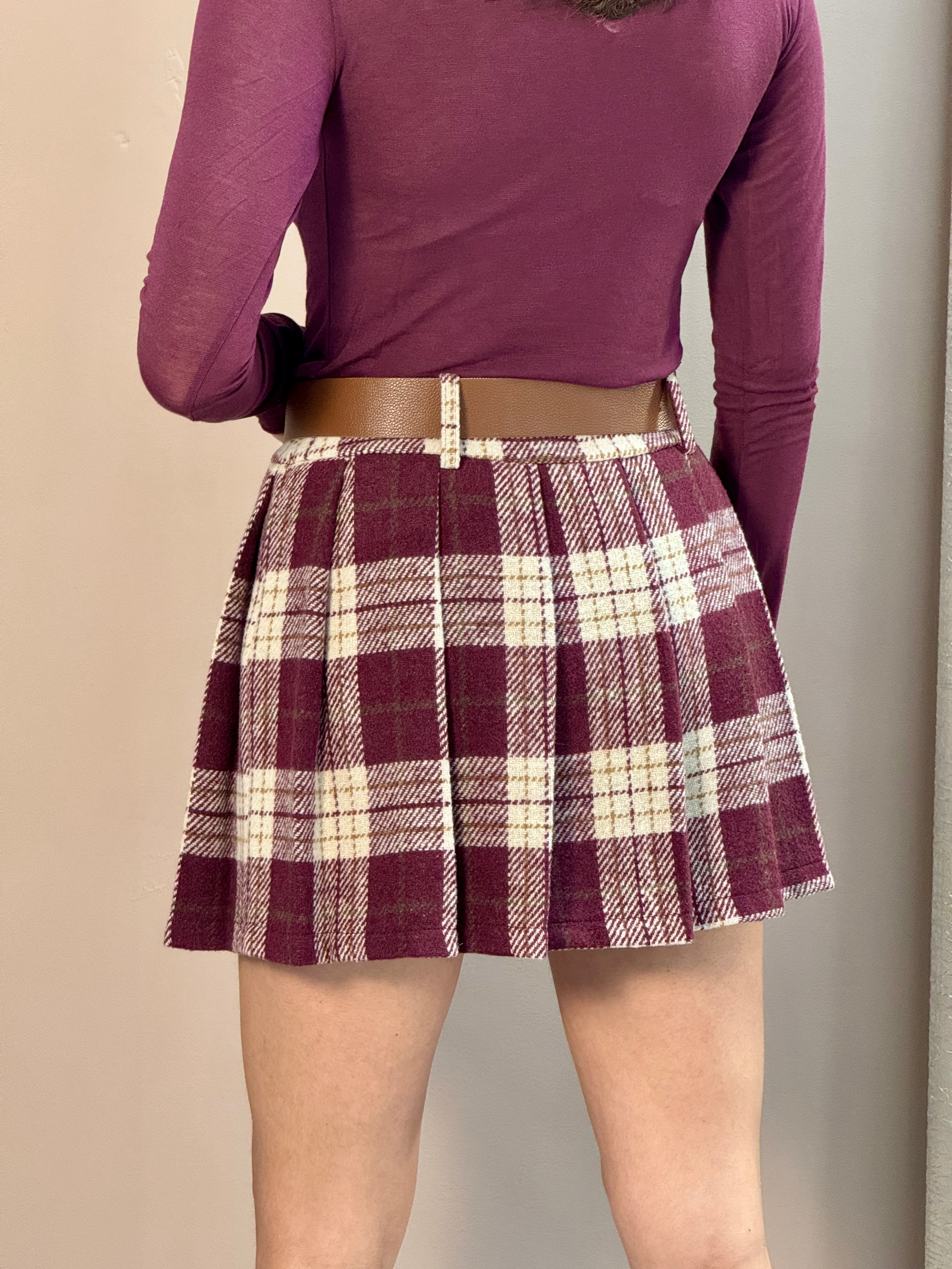 Gonna Pieghe | Check