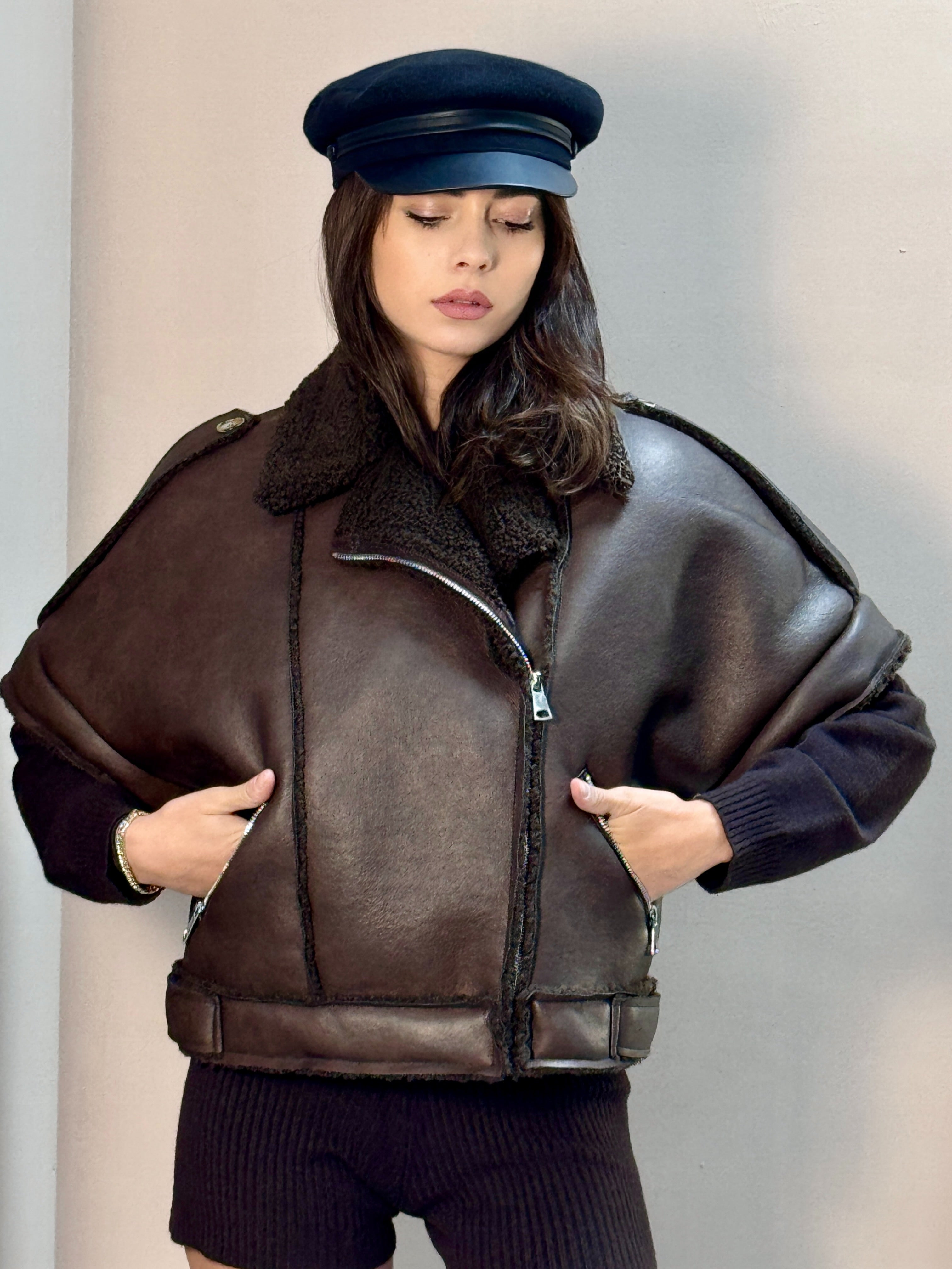 Gilet Brown | Montone