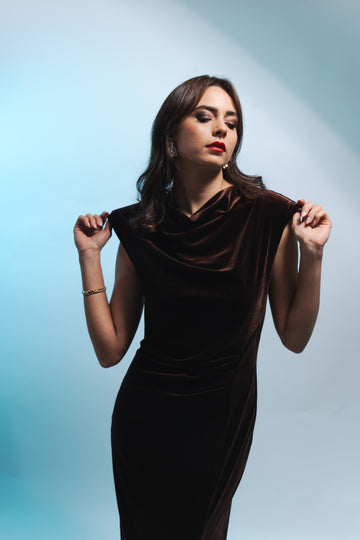 Dress midi | Velvet